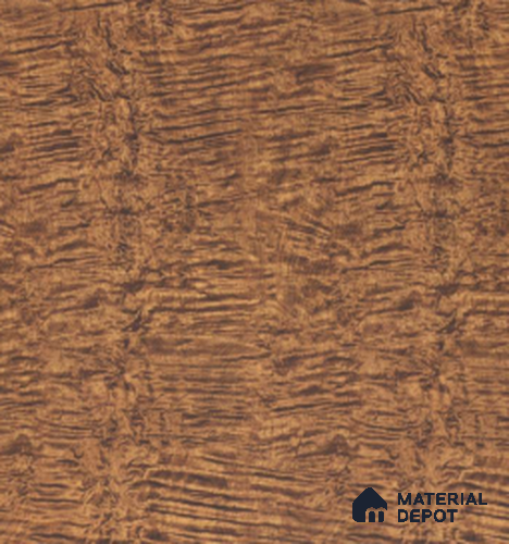 TR 9324 Metallic Chrome Sycamore Bronze 8 ft x 4 ft Gloss Finish PVC Woodero Series Veneer - 1.5 mm