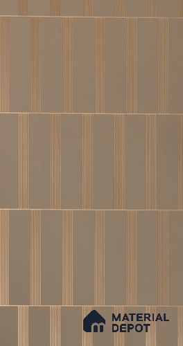 Beige Patterned Look Charcoal Decorative Wall Panel PN 00368 C 8 ft x 2 ft - 4 mm | Suitable for Feature Wall, TV Unit & Living Room | Width is Subjected to 5% Variation