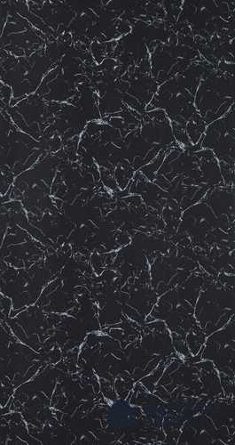 Black Marble Look Charcoal Decorative Wall Panel PN 00358 B 8 ft x 2 ft - 4 mm | Suitable for Feature Wall, TV Unit & Living Room | Width is Subjected to 5% Variation