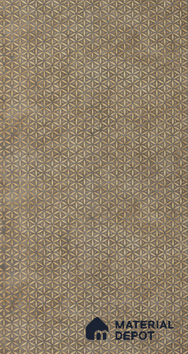 Brown Patterned Look Charcoal Decorative Wall Panel 8 ft x 2 ft - 4 mm | Ideal for Living Room, TV Cabinet, Bedroom, Feature Wall, Office | PN 00363 B - Pattern 2 | Image 01