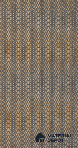 Brown Patterned Look Charcoal Decorative Wall Panel PN 00363 C 8 ft x 2 ft - 4 mm | Suitable for Feature Wall, TV Unit & Living Room | Width is Subjected to 5% Variation