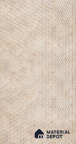 White Patterned Look Charcoal Decorative Wall Panel 8 ft x 2 ft - 4 mm | Ideal for Living Room, TV Unit, Bedroom, Feature Wall, Office | PN 00363 A - Pattern 1 | Width is Subjected to 5% Variation