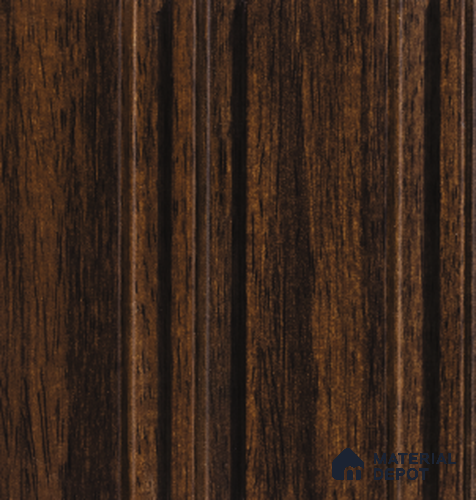 Brown Wooden Louver PN 00825 9.5 ft x 4.7 inch Charcoal Panel - 12 mm | Suitable for Feature Wall, TV Unit & Living Room | Width is Subjected to 5% Variation