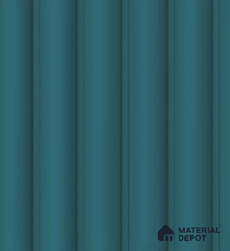 Green Plain Colour Louver PN 04896 B 9.5 ft x 4.7 inch Charcoal Panel - 12 mm | Suitable for Feature Wall, TV Unit & Living Room | Width is Subjected to 5% Variation