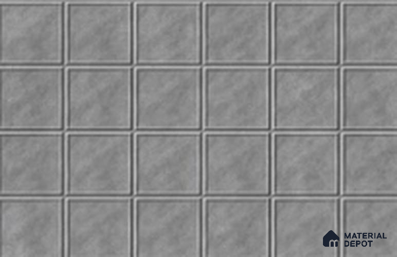 TL 02409 D Porpoise Grey Matching Floor 12 x 12 inch Matte Finish Ceramic Floor Tile - 6 mm