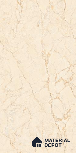 Endless Floor & Wall Tile TL 02151 Buff Beige 1600 x 800 mm Glossy Finish Vitrified Tile - 9 mm | Suitable For Living Room, Bedroom