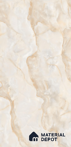 TL 02943 Mocha Beige 1600 x 800 mm Glossy Finish Endless Vitrified Wall & Floor Tile - 9 mm