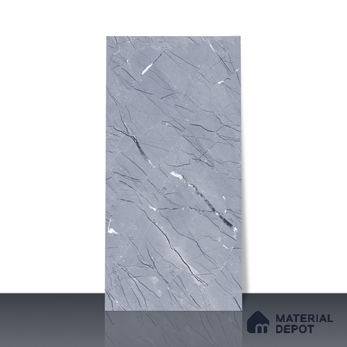 Carving Wall & Floor Tile Slate Grey | TL 00360 | 4 ft x 2 ft Size | Matte Finish Vitrified Tile - 9 mm Thick | Suitable For Living Room, Bedroom, Bathroom
