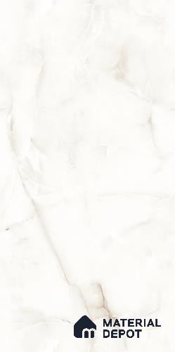 Endless Floor & Wall Tile TL 02948 White Tora 1600 x 800 mm Glossy Finish Vitrified Tile - 9 mm | Suitable For Living Room, Bedroom