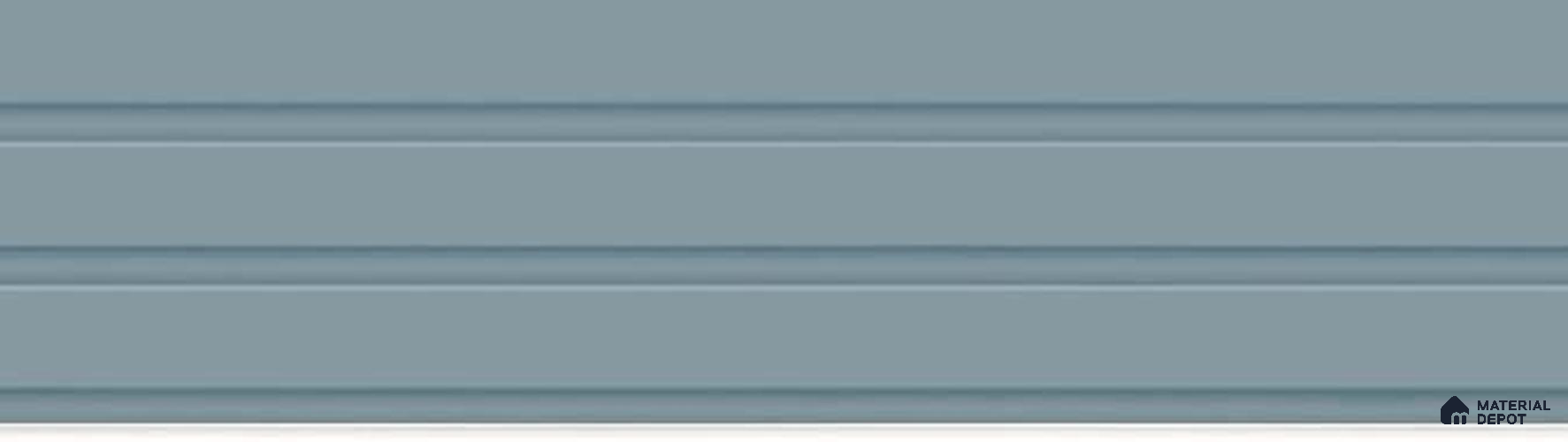 Grey Plain Colour Louver PN 03192 8 ft x 4.9 inch Charcoal Panel - 8 mm | Suitable for Feature Wall, TV Unit & Living Room | Width is Subjected to 5% Variation