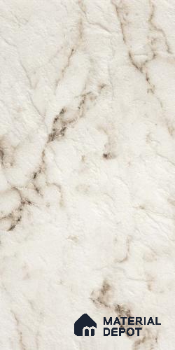 White Marble Look PVC Decorative Wall Panel PN 03307 8 ft x 2 ft - 1 mm | Suitable for Feature Wall, TV Unit & Living Room | Width is Subjected to 5% Variation