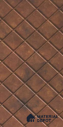 Brown Patterned Look PVC Decorative Wall Panel PN 03325 8 ft x 2 ft - 1 mm | Suitable for Feature Wall, TV Unit & Living Room | Width is Subjected to 5% Variation