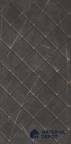Grey Patterned Look PVC Decorative Wall Panel PN 03326 8 ft x 2 ft - 1 mm | Suitable for Feature Wall, TV Unit & Living Room | Width is Subjected to 5% Variation