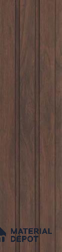 Brown Wooden Louver PN 03038 8 ft x 4.9 inch Charcoal Panel - 8 mm | Suitable for Feature Wall, TV Unit & Living Room | Width is Subjected to 5% Variation