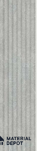 Grey Plain Colour Louver PN 03041 8 ft x 4.9 inch Charcoal Panel - 8 mm | Suitable for Feature Wall, TV Unit & Living Room | Width is Subjected to 5% Variation