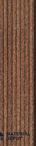 Brown Rustic Louver PN 03044 8 ft x 4.9 inch Charcoal Panel - 8 mm | Suitable for Feature Wall, TV Unit & Living Room | Width is Subjected to 5% Variation