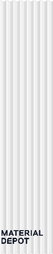 White Plain Colour Louver PN 03255 8 ft x 4.9 inch Charcoal Panel - 8 mm | Suitable for Feature Wall, TV Unit & Living Room | Width is Subjected to 5% Variation
