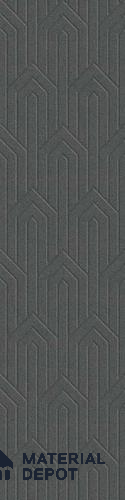 Grey Patterned Look HDHMR Decorative Wall Panel PN 02996 8 ft x 2 ft - 6 mm | Suitable for Feature Wall, TV Unit & Living Room | Width is Subjected to 5% Variation