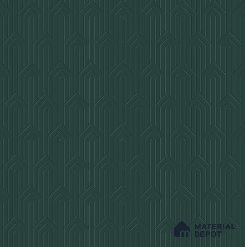 Green Patterned Look HDHMR Decorative Wall Panel PN 02996 C 8 ft x 2 ft - 6 mm | Suitable for Feature Wall, TV Unit & Living Room | Width is Subjected to 5% Variation