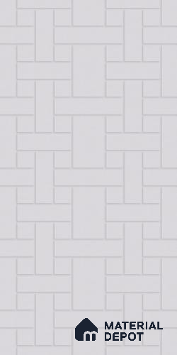 Silver Patterned look PN 02998 B Polymer Coated HDHMR Decorative Wall Panel | 8 ft x 2 ft | 6 - mm | Width is Subjected to 5% Variation