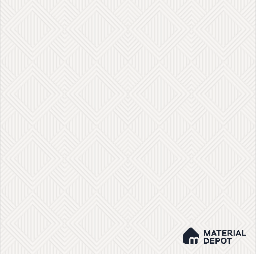 White Patterned Look HDHMR Decorative Wall Panel PN 03005 B 8 ft x 2 ft - 6 mm | Suitable for Feature Wall, TV Unit & Living Room | Width is Subjected to 5% Variation