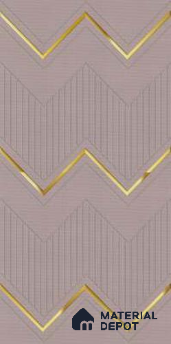 Pink Patterned Look HDHMR Decorative Wall Panel PN 03000 B 8 ft x 2 ft - 6 mm | Suitable for Feature Wall, TV Unit & Living Room | Width is Subjected to 5% Variation