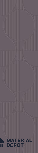 Grey Patterned Look HDHMR Decorative Wall Panel PN 03002 8 ft x 2 ft - 6 mm | Suitable for Feature Wall, TV Unit & Living Room | Width is Subjected to 5% Variation