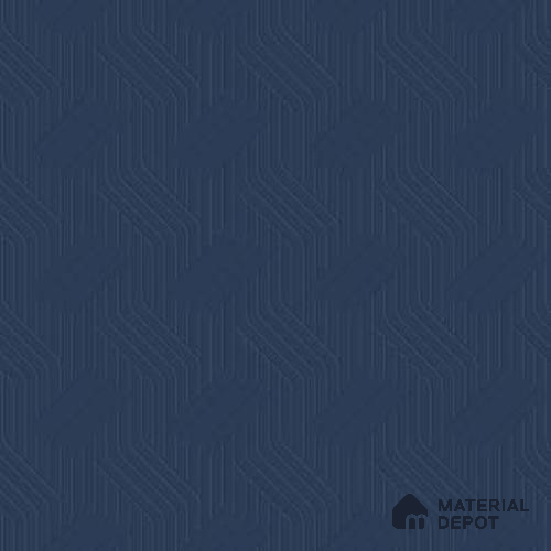 Blue Patterned Look HDHMR Decorative Wall Panel PN 03004 B 8 ft x 2 ft - 6 mm | Suitable for Feature Wall, TV Unit & Living Room | Width is Subjected to 5% Variation