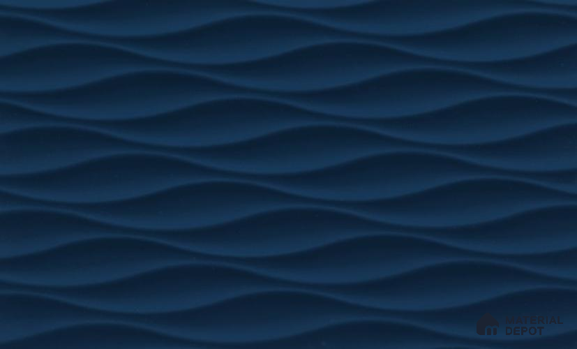 Blue Patterned Look PVC Decorative Wall Panel PN 03007 8 ft x 4 ft - 2 mm | Suitable for Feature Wall, TV Unit & Living Room | Width is Subjected to 5% Variation