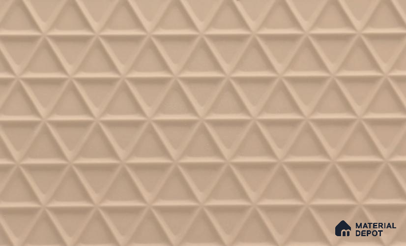 Cream Patterned Look PVC Decorative Wall Panel PN 03010 B 8 ft x 4 ft - 2 mm | Suitable for Feature Wall, TV Unit & Living Room | Width is Subjected to 5% Variation