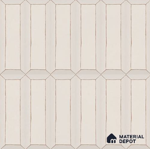 Faux Subway Wall Tile TL 06365 Classic Bhama 1 ft x 1 ft Ceramic Matte Finish Tile - 9 mm | Suitable For Kitchen, Bathroom Walls and Backsplashes | Please Expect a Slight Variation of Pattern