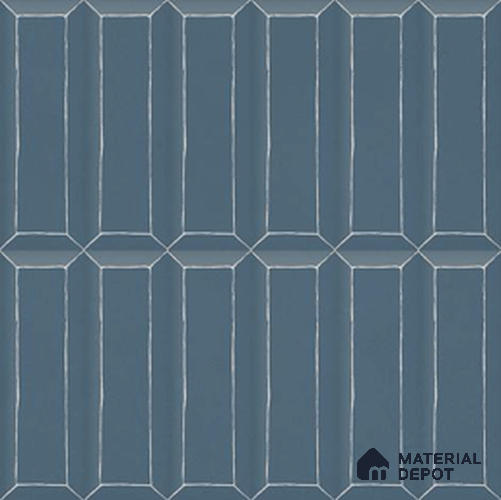 Faux Subway Wall Tile TL 06365 F Notte Vibe 1 ft x 1 ft Ceramic Matte Finish Tile - 9 mm | Suitable For Kitchen, Bathroom Walls and Backsplashes | Please Expect a Slight Variation of Pattern