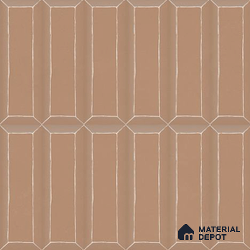 Faux Subway Wall Tile TL 06365 D Refined Bhama 1 ft x 1 ft Ceramic Matte Finish Tile - 9 mm | Suitable For Kitchen, Bathroom Walls and Backsplashes | Please Expect a Slight Variation of Pattern