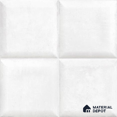 Faux Subway Wall Tile TL 06366 B Carmine Tone 1 ft x 1 ft Ceramic Matte Finish Tile - 9 mm | Suitable For Kitchen, Bathroom Walls and Backsplashes | Please Expect a Slight Variation of Pattern