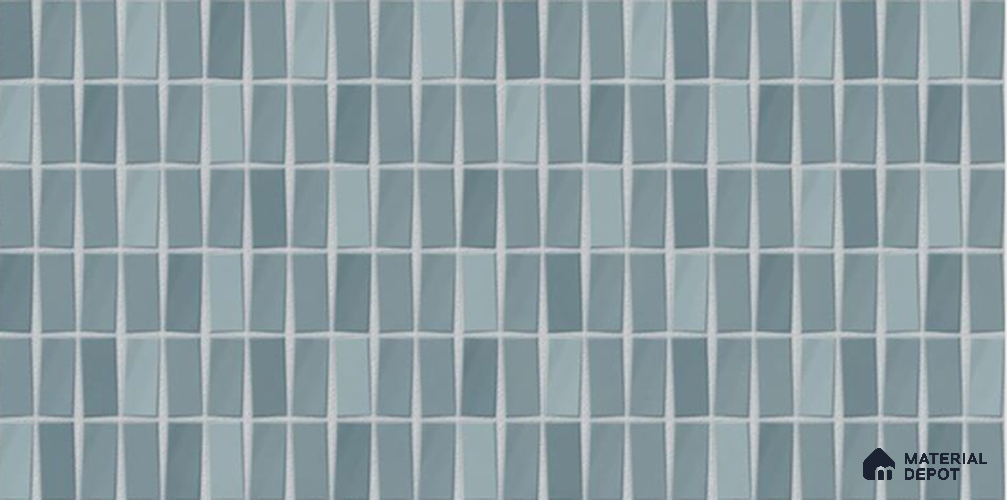 Faux Subway Wall Tile TL 06369 C Elegant Dusk 2 ft x 1 ft Ceramic Glossy Finish Tile - 9 mm | Suitable For Kitchen, Bathroom Walls and Backsplashes | Please Expect a Slight Variation of Pattern