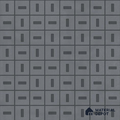 Faux Subway Wall Tile TL 06361 Terra Twist 1 ft x 1 ft Ceramic Matte Finish Tile - 9 mm | Suitable For Kitchen, Bathroom Walls and Backsplashes | Please Expect a Slight Variation of Pattern