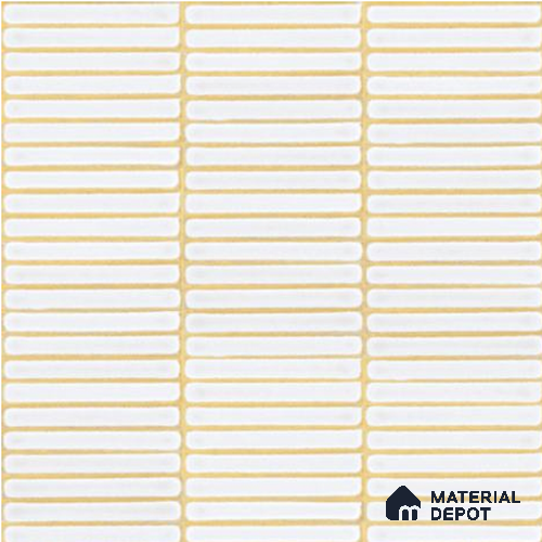 Faux Subway Wall Tile TL 06358 B Radiant Gold 1 ft x 1 ft Ceramic Glossy Finish Tile - 9 mm | Suitable For Kitchen, Bathroom Walls and Backsplashes | Please Expect a Slight Variation of Pattern