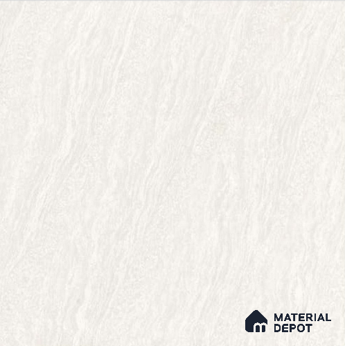 TL 03023 Pearl White 2 ft x 2 ft Glossy Finish Vitrified Floor Tile - 9.5 mm