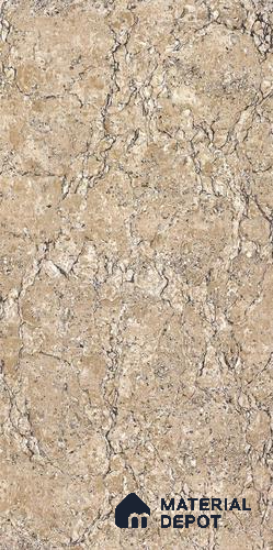 TL 02847 Oragnic Brown 4 ft x 2 ft Glossy Finish Vitrified Wall & Floor Tile - 9.5 mm