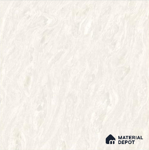 TL 03027 Ice White 2 ft x 2 ft Glossy Finish Vitrified Floor Tile - 9.5 mm