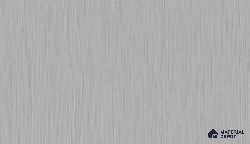 Grey Metallic Look F11 F11 Silver 8 ft x 4 ft Foil Finish Decorative Laminate - 1 mm | Suitable for TV Unit, Wardrobe, Kitchen Cabinets