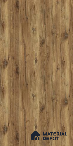 Wooden Look 694 HGL Light Natural Oak 8 ft x 4 ft Flag Metallic Oak Finish Decorative Laminate - 1 mm | Suitable for TV Unit, Wardrobe, Kitchen Cabinets