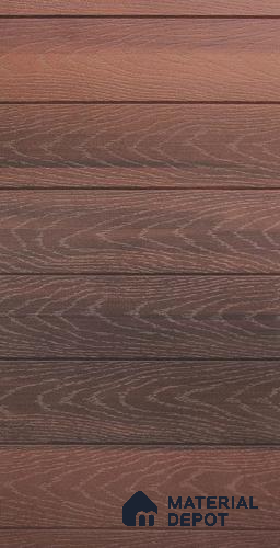 Wooden Look 667 RGL(Hz) Chic Choco Horizontal 8 ft x 4 ft Horizontal Natura Finish Decorative Laminate - 1 mm | Suitable for TV Unit, Wardrobe, Kitchen Cabinets