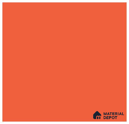 Orange Solid Colors Look 913 MT Orange 8 ft x 4 ft Matte Finish Decorative Laminate - 1 mm | Suitable for Living Room, Kitchen, Office
