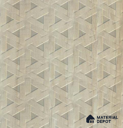 Patterned Look 607 RB33 Ice Burg 8 ft x 4 ft Diamond Daze Finish Decorative Laminate - 1 mm | Suitable for Bedroom, TV Unit, Wardrobe