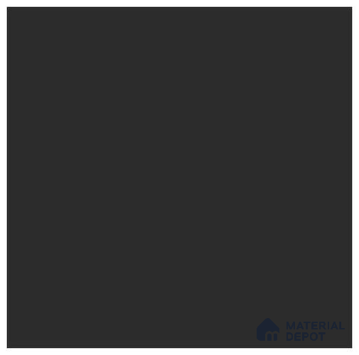 Black Solid Colors Look 906 MT Natural Black 8 ft x 4 ft Suede Finish Decorative Laminate - 1 mm | Suitable for Living Room, Kitchen, Office