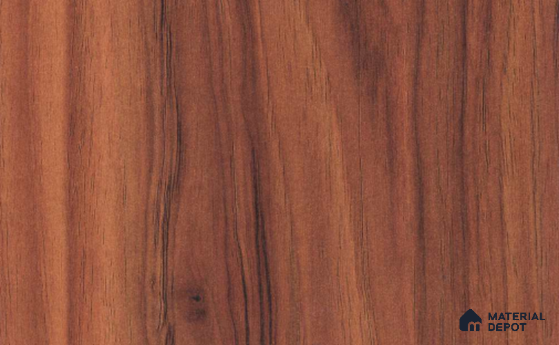 Wooden Look LM 05096 Montana Walnut 8 ft x 4 ft High Gloss Finish Decorative Laminate - 0.8 mm | Suitable for TV Unit, Wardrobe, Kitchen Cabinets
