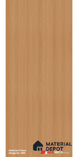Wooden Look LM 17427 American Fresco 10 ft x 4 ft Suede Finish Decorative Laminate - 1 mm | Suitable for TV Unit, Wardrobe, Kitchen Cabinets