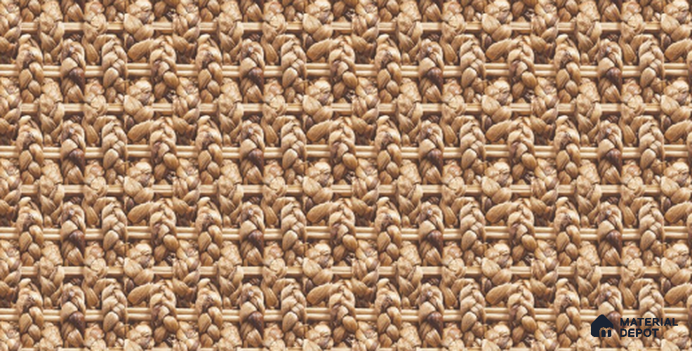 Cream Fabric Look LM 03737 8 ft x 4 ft Texture Finish Decorative Laminate - 1 mm | Suitable for TV Unit, Wardrobe, Kitchen Cabinets