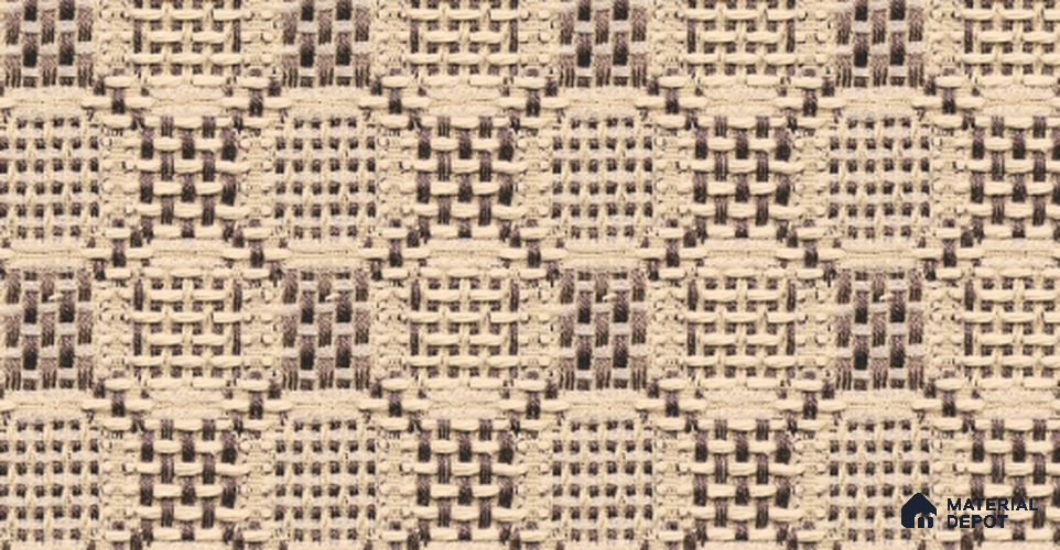 Cream Fabric Look LM 03739 8 ft x 4 ft Texture Finish Decorative Laminate - 1 mm | Suitable for TV Unit, Wardrobe, Kitchen Cabinets